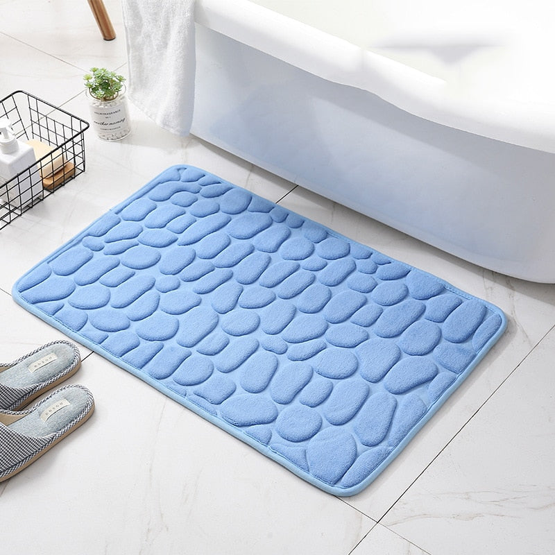 This Memory Foam Bath Mat Is Washable, Comfy, and Nonslip