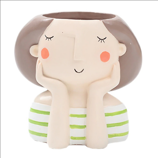 Lovely Princess Succulent Planter - Green