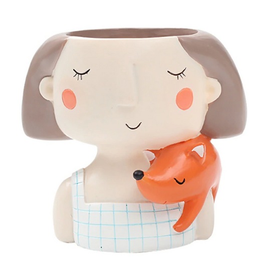 Lovely Princess Succulent Planter - Blue